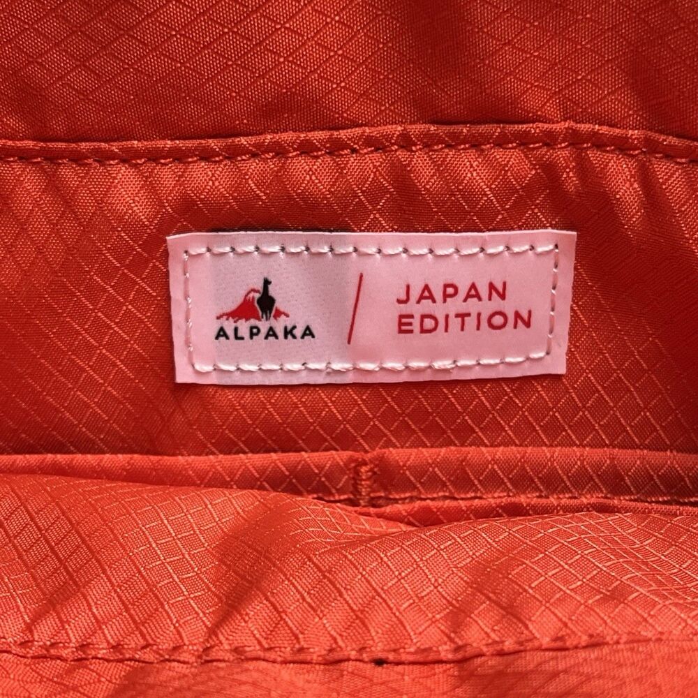 NEW Alpaka Travel Tote Japan Edition Blue Orange Axoflux 400D Shoulder Bag w Tag - Picture 5 of 15